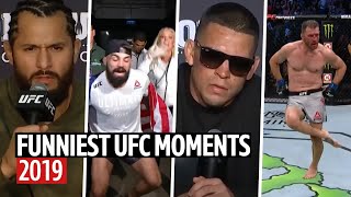 Funniest UFC moments of the year 2019 [upl. by Symer]