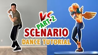 How To Do Fortnite Scenario In Real Life Part 2  Dance Tutorial  Learn How To Dance [upl. by Itak827]