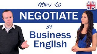 How to Negotiate in English  Business English Lesson [upl. by Byrann9]