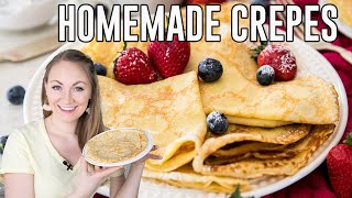 How to Make Crepes Easy [upl. by Eiral]