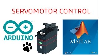 Control De Servomotor Con Matlab Arduino [upl. by Gotthelf]