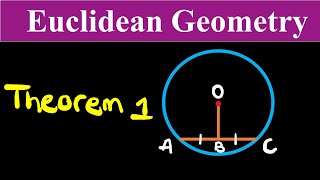 Euclidean Circle Geometry  Theorem 1 [upl. by Ordnassela]