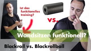 Ist Wandsitzen Funktionell  Blackroll oder Blackrollball [upl. by Natassia827]