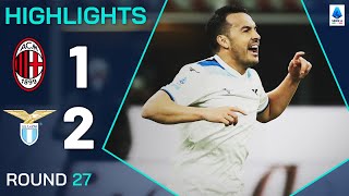 MILANLAZIO 12  HIGHLIGHTS  Pedro Scores Winner in Dramafilled Finale  Serie A 202425 [upl. by Ahsercel862]