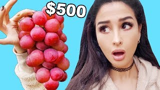 Trying EXPENSIVE FRUIT From Japan [upl. by Warwick523]