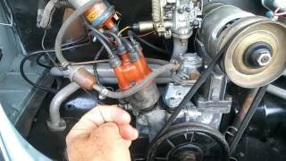 VW Bug how to prevent engine overheating [upl. by Pussej402]