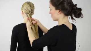 Haare flechten  Basic holländischer Zopf Dutch Braid  Flechtfrisur  Tutorial [upl. by Gladwin595]