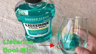 ✅ How To Use Listerine Cool Mint Antiseptic Review [upl. by Lorrie717]