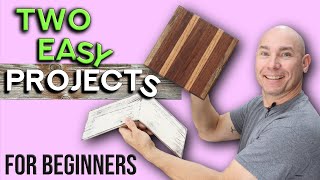 2 Easy DIY Projects For Beginners and 1 With a Twist [upl. by Ruby]