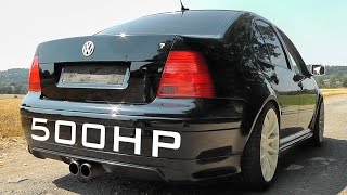 VW Bora VR6 Turbogockel  Sound amp Accelerations amp Onboard [upl. by Ahsen]