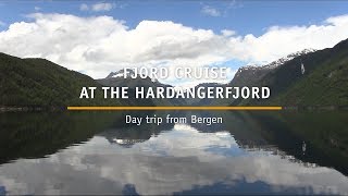 Fjordcruise at the Hardangerfjord  fjord cruise from Bergen [upl. by Novonod]