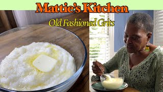 How to Cook Homemade Southern Style Grits Easy and Quick Recipe Matties Kitchen [upl. by Amo]