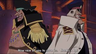 Shiryu Joins Blackbeards Crew  One Piece Epic Moment [upl. by Frederiksen]