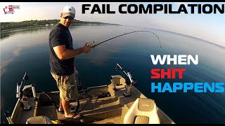 WHEN IDIOTS GO FISHING  FISHING FAIL COMPILATION  BLOOPERS  FUNNY VIDEOS  RAPTOR FISHING TACKLE [upl. by Shantha46]