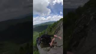 Climbing the Gothics Cable Route Adirondacks High Peaks [upl. by Enalb471]