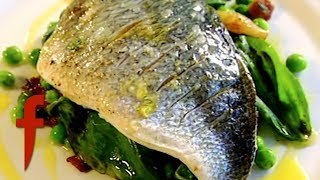 Gordon Ramsays Black Bream Recipe  The F Word [upl. by Ena]