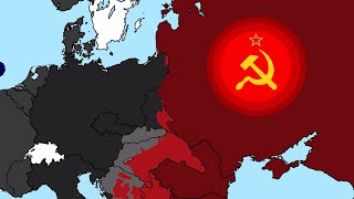 Alternate World War II in Europe  Soviet Victory Every Day [upl. by Eimmij485]