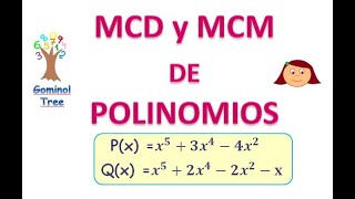 MCM y MCD de POLINOMIOS [upl. by Aihsenot100]