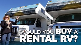 CRUISE AMERICA SELLS USED RENTAL RVs Thor Majestic 28A Motorhome Tour [upl. by Beck]