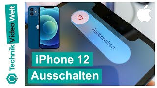 iPhone 12 📱 Ausschalten und Herunterfahren  Deutsch [upl. by Coward986]