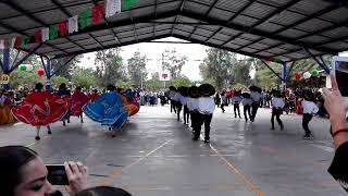 Jarabe tapatío por alumnos de la escuela Lázaro Cárdenas [upl. by Hajar]