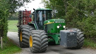 John Deere 4755 Gets The Job Done w 6Meter Horsch Cruiser amp HUGE Tires  DK Agriculture [upl. by Eb603]