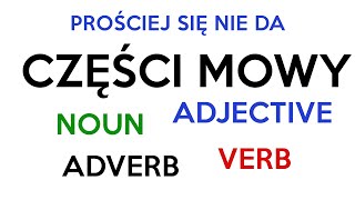 Części Mowy  Parts of Speech prościej się nie da [upl. by Nehgem]