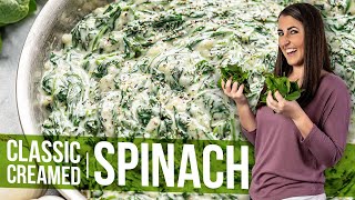 Classic Creamed Spinach [upl. by Catherin]