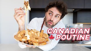 COOKING CANADA Poutine 🇨🇦 [upl. by Wardieu546]