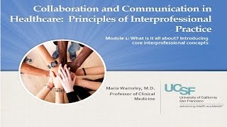 Module 1 Segment 1 Introducing core interprofessional concepts [upl. by Latsyrk]