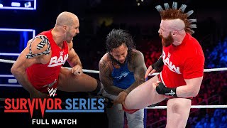 FULL MATCH  The Usos vs The Bar  Champions vs Champions Match Survivor Series 2017 [upl. by Casia]