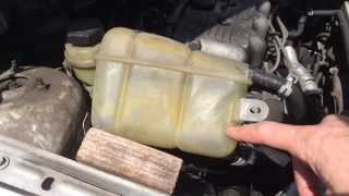 How To Fix A Leaky Coolant Overflow Tank [upl. by Plank19]