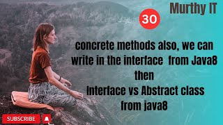 30Interface VS Abstract Class From Java 8 [upl. by Drauode159]