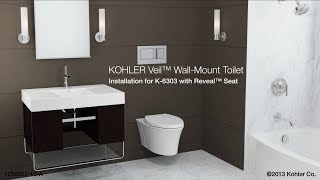 Installation  Veil Toilet with Reveal Seat [upl. by Trotter32]