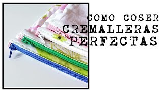 Como coser cremalleras perfectas  y Estuche DIY [upl. by Sigfrid]