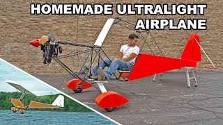 Homemade Ultralight Airplane MK4  pt1 [upl. by Rennie]