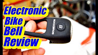 Rock Bros Electronic Bicycle Bell Review [upl. by Eima66]