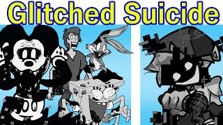 Friday Night Funkin VS Pibby Glitched Suicide Mouse FNF Mod [upl. by Yung]