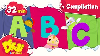 ABCs Song For Children  More Nursery Rhymes amp Kids Songs  Didi amp Friends English 32min [upl. by Curson]