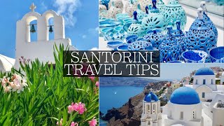 Top 10 Things to Know BEFORE Visiting SANTORINI Greece Travel Planning [upl. by Selena]