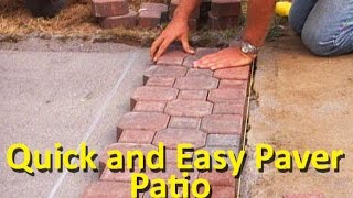 How to Lay Patio Pavers [upl. by Zeugirdor960]