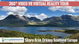 Skara Brae Orkney Scotland Europe 360° VR Virtual Reality Tour [upl. by Pfister384]