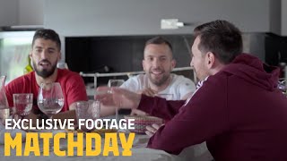 Unseen footage from MATCHDAY Inside FC Barcelona [upl. by Ttelrahc]