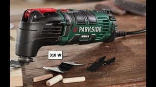 PARKSIDE MULTIPURPOSE TOOL PMFW 310 [upl. by Aisorbma]