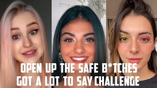 Open Up The Safe Btches Got A Lot To Say Cute Version Tiktok Compilation 2020 [upl. by Newberry22]