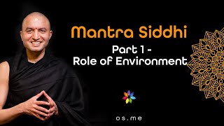 Attaining Mantra Siddhi Part 1  Role of Environment Hindi with English CC [upl. by Alderson799]