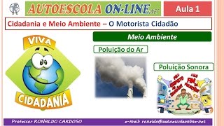 34 Meio Ambiente  Cidadão x Trânsito  Tipos de Poluentes  Tipos de Poluição [upl. by Atsyrhc]