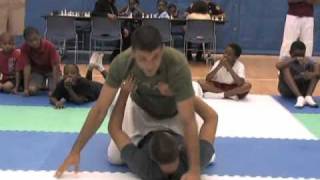 Martial arts to stop bullies  Rener Gracie teaches kids self defense in Norfolk Virginia [upl. by Petite]