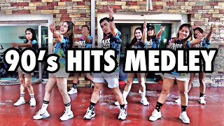 90’s HITS MEDLEY  BUGING Dance Fitness  BATANGAS CREW [upl. by Mariejeanne]