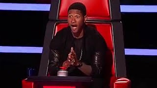 Top 10 performance Surprised coaches in The voice USA Auditions 2018 [upl. by Yuille663]